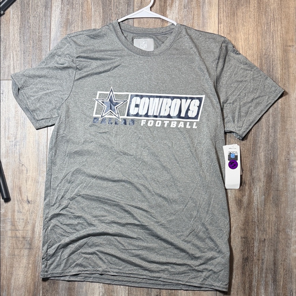 NFL Cowboys Gray Short Sleeve Tee
